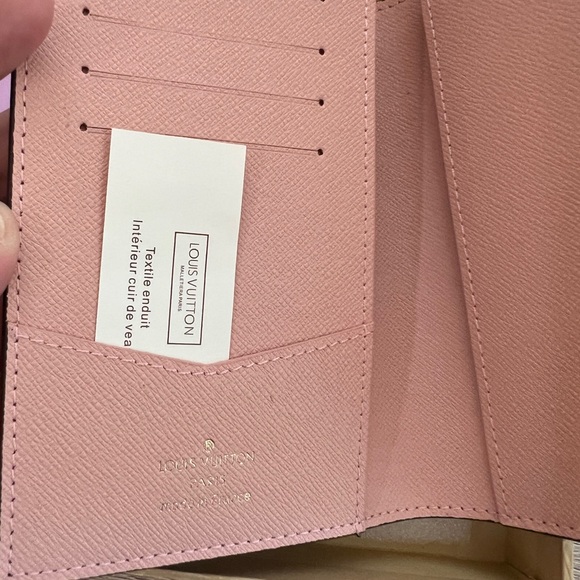 Blush Pink Passport Holder - Picture 5 of 8